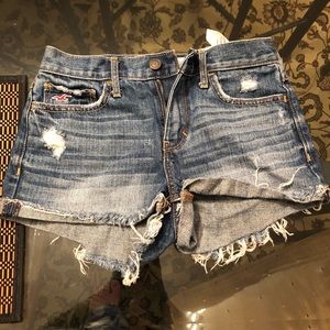 Hollister jean shorts